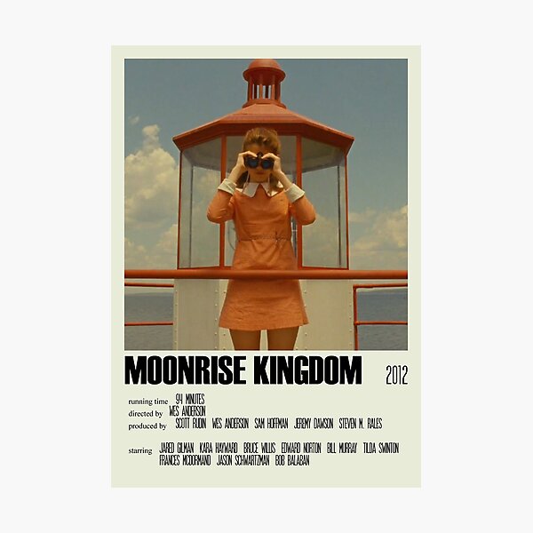 Moonrise Kingdom Alternative Poster Art Movie Large (1) Photographic Print