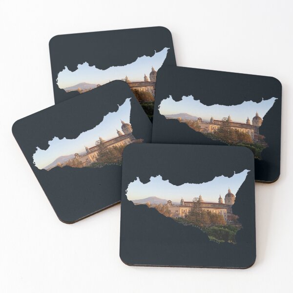 Item preview, Catania in Sicily (Italy) - Above the roofs of Catania with a view of Mount Etna in the morning designed and sold by nabeArtist.