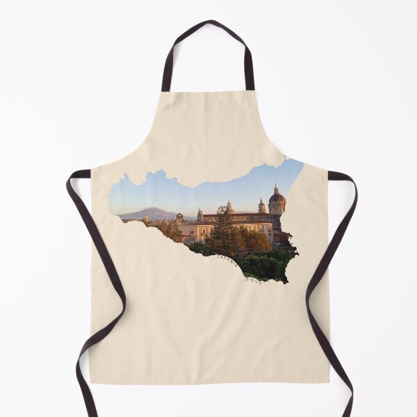 Item preview, Catania in Sicily (Italy) - Above the roofs of Catania with a view of Mount Etna in the morning designed and sold by nabeArtist.