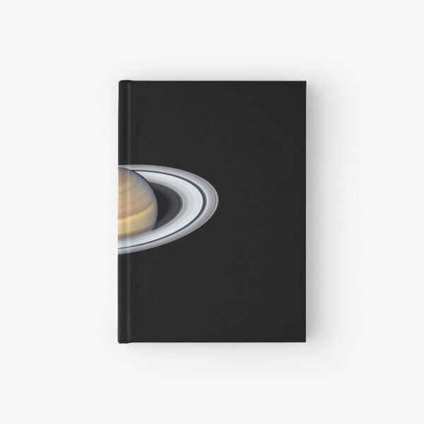Planet, Saturn Rings Hardcover Journal