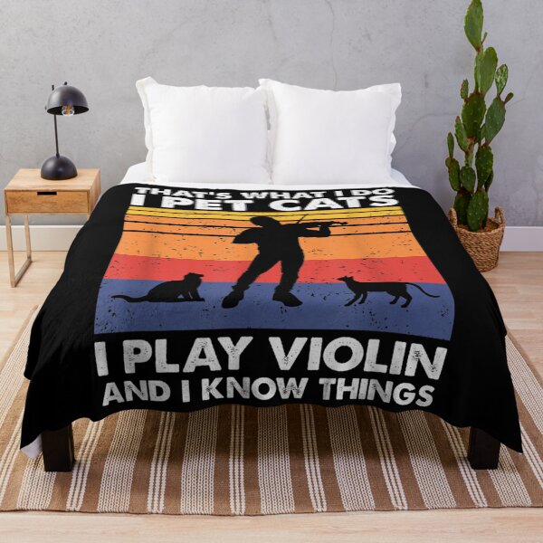 Item preview, Thats What I Do I Pet Cats I Play Violin I Know Things designed and sold by koenhfu06.