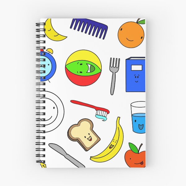 Item preview, Cute kawaii homeschooling schedule stickers designed and sold by N-Richter.
