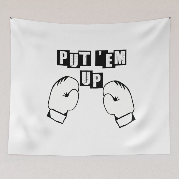 Item preview, Put'em Up - White Gloves - White designed and sold by BusyMonkeys.