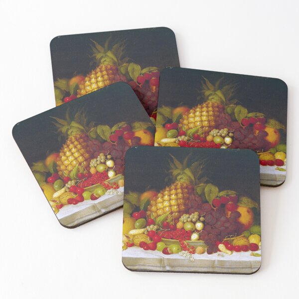 Item preview, Fruit Piece by Robert Seldon Duncanson, American, 1849 designed and sold by Shapes-Mania.