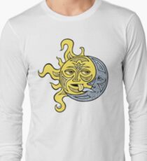 Camiseta de manga larga Besando el sol y la luna