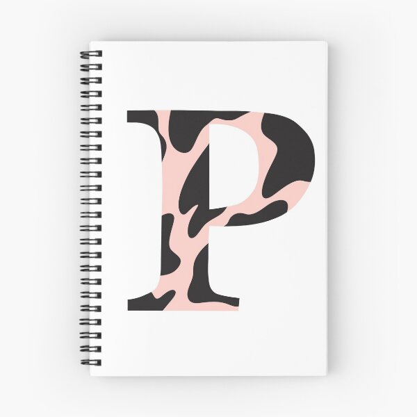 Aperçu de l'œuvre Monogramme initial imprimé vache P créée et vendue par Aileen Swansen.