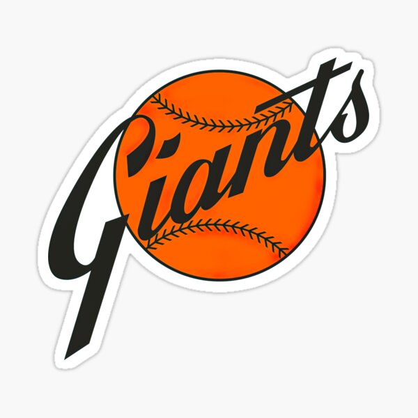 San Francisco Giants Vintage Logo Sticker
