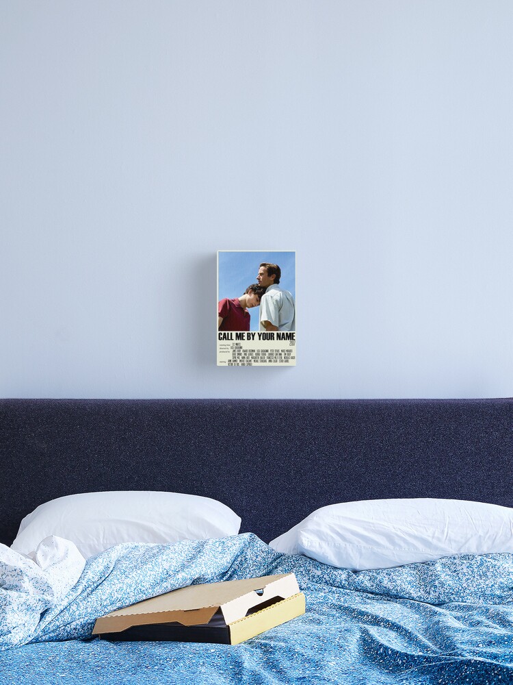 Call Me By Your Name Alternative Poster Art Movie Large 8 Canvas Print By Designsbyelle Redbubble