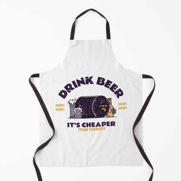 Item preview, Drink Beer It's Cheaper Than Therapy designed and sold by pradeeprajput.