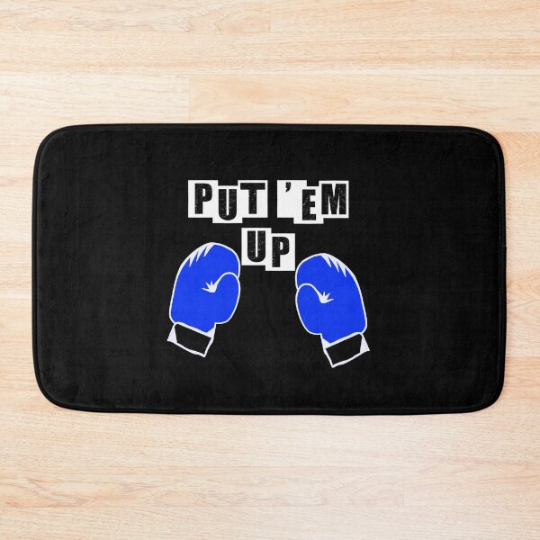 Item preview, Put'em Up - Blue Gloves - Black designed and sold by BusyMonkeys.
