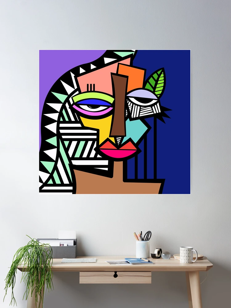THE POSTER CLUB ポスター ABSTRACT Cubism Atelier Cph, Abstract Cubism - THE POSTER CLUB