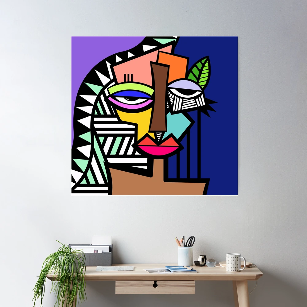 THE POSTER CLUB ポスター ABSTRACT Cubism Atelier Cph, Abstract Cubism - THE POSTER CLUB