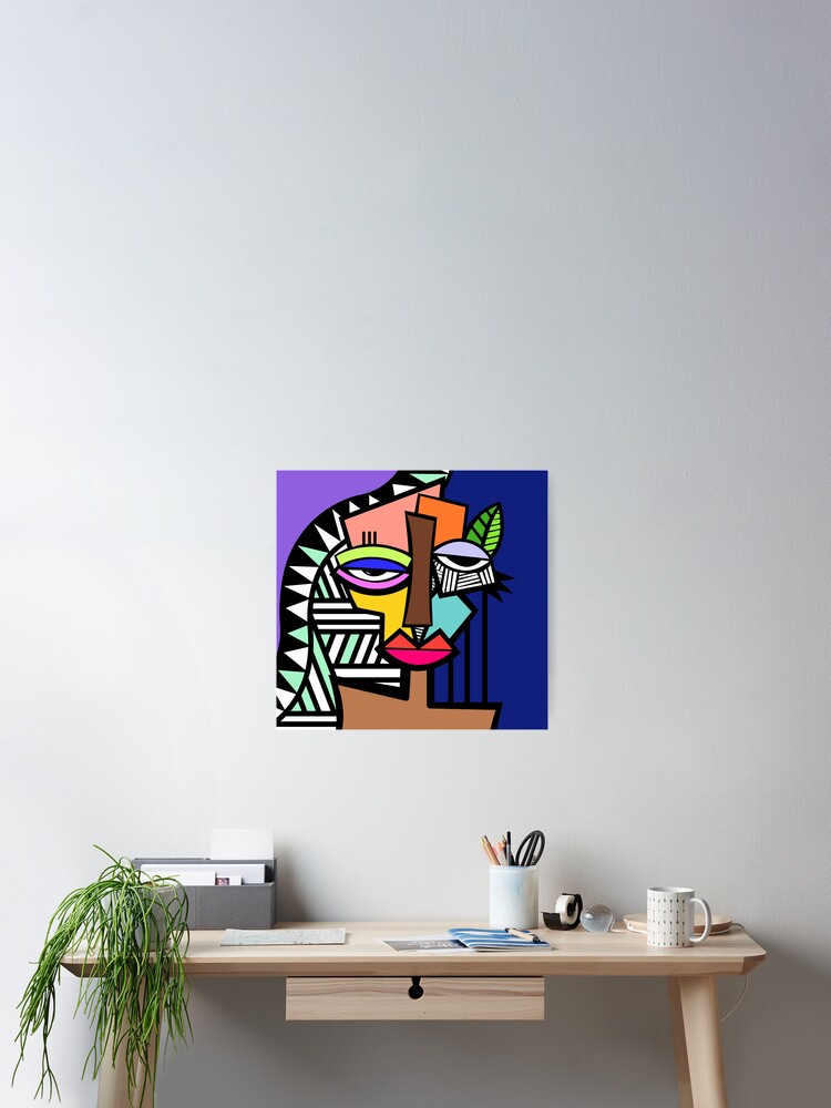 African pop art cubism 