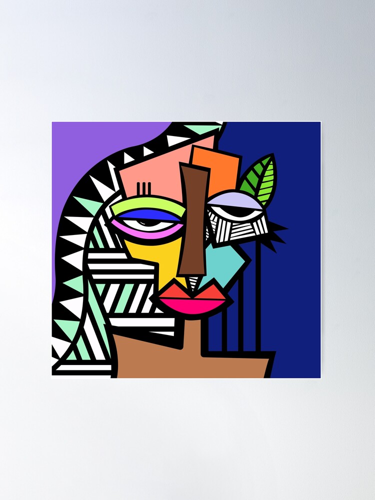 African pop art cubism 