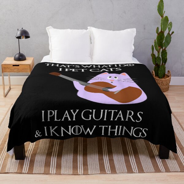 Item preview, Thats What I Do I Pet Cats Play Guitars And I Know designed and sold by koenhfu06.