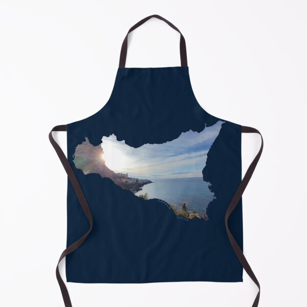 Item preview, Cefalu in Sicily (Italy) - view of the old town and rocks from the east in the afternoon designed and sold by nabeArtist.