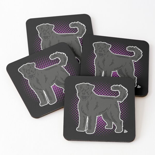 Item preview, Bouvier des Flandres COMIC style designed and sold by LeChienArtistiQ.
