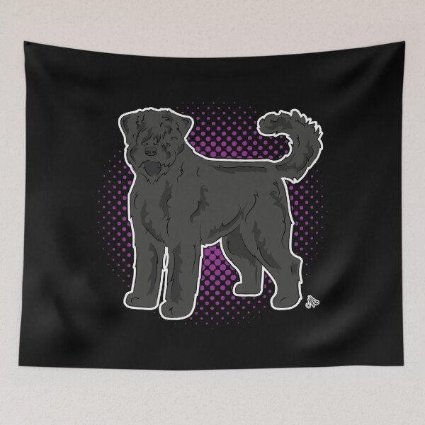Item preview, Bouvier des Flandres COMIC style designed and sold by LeChienArtistiQ.