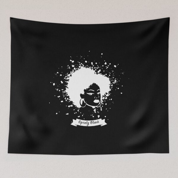 Item preview, Openly Black Illustration Design designed and sold by Valuential.