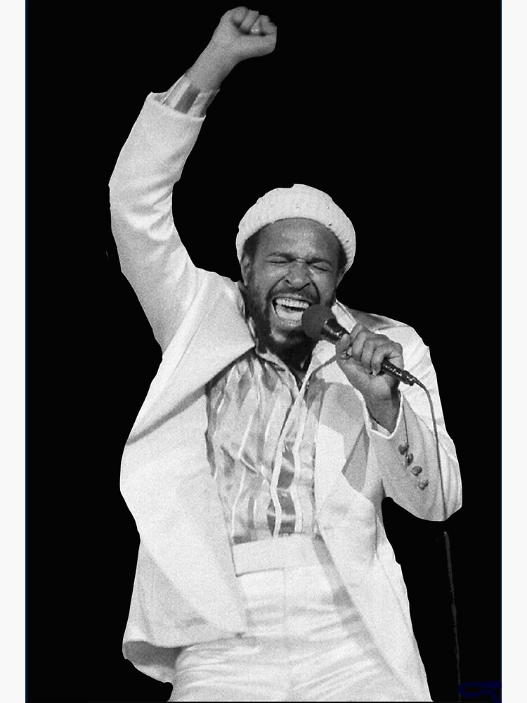 Marvin Gaye in concert 2 | Poster