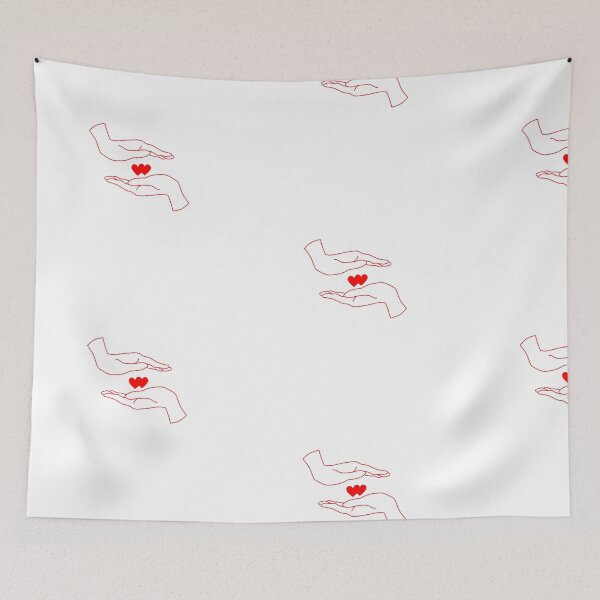 Item preview, Heart between two hands designed and sold by Paramita Sen.