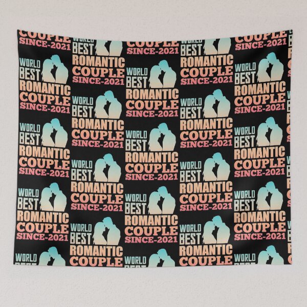 Item preview, World Best Romantic Couple Since  2021-Romantic designed and sold by KGN  CREATIVITY.