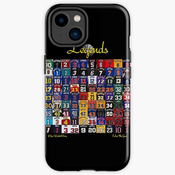Leyendas del baloncesto Funda resistente para iPhone