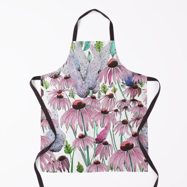 Item preview, Coneflowers & Culver's root - Gouache designed and sold by Fraise-de-bois.