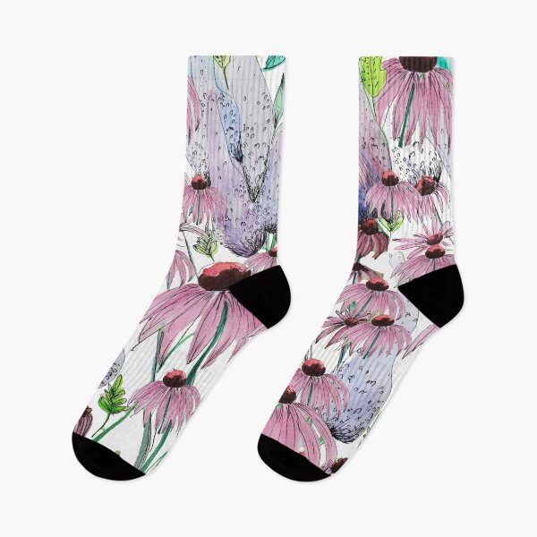 Item preview, Coneflowers & Culver's root - Gouache designed and sold by Fraise-de-bois.