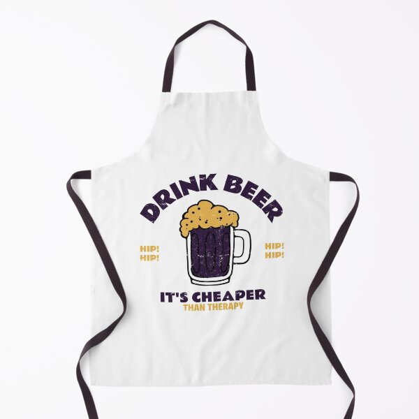 Item preview, Drink Beer It's Cheaper Than Therapy designed and sold by pradeeprajput.