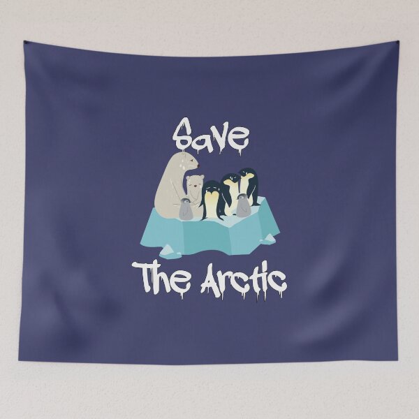 Item preview, Save the Arctic, environment protection, Awesome gift for Environmentalists, Arctic and nature lovers!  designed and sold by abdelhak2005.