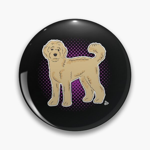 Item preview, Labradoodle COMIC style designed and sold by LeChienArtistiQ.