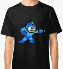 Camiseta clásica Mega Man Juego 8-Bits