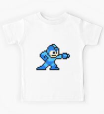 Mega Man Game 8-Bits Kids Tee