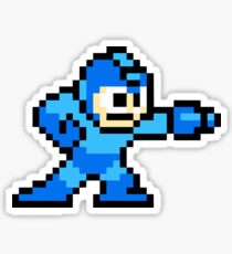 Mega Man Game 8-Bits Sticker