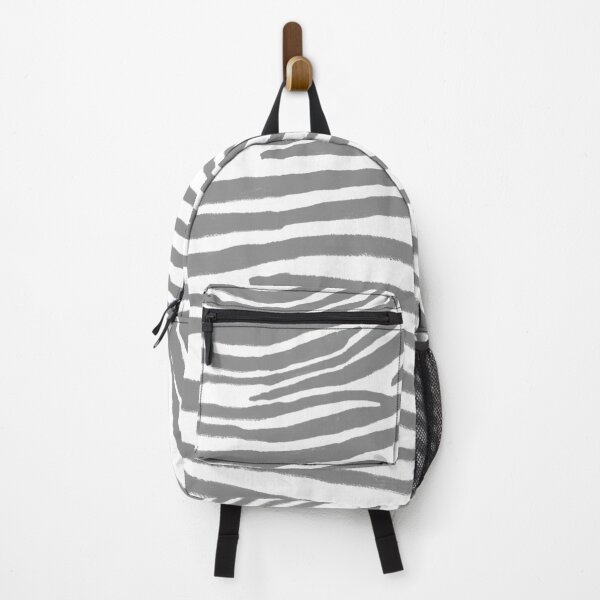 Item preview, Gray Zebra Stripes Pattern designed and sold by Design Minds Boutique.