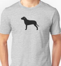 American Pit Bull Terrier Silhouette(s) Slim Fit T-Shirt