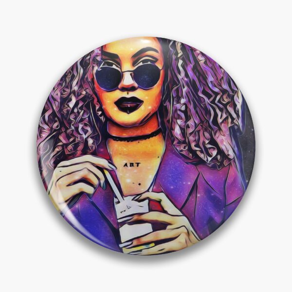 Artikelvorschau, Galaxy Art Smoke Alt Schwarzes Mädchen entworfen und verkauft von KuroiFND.