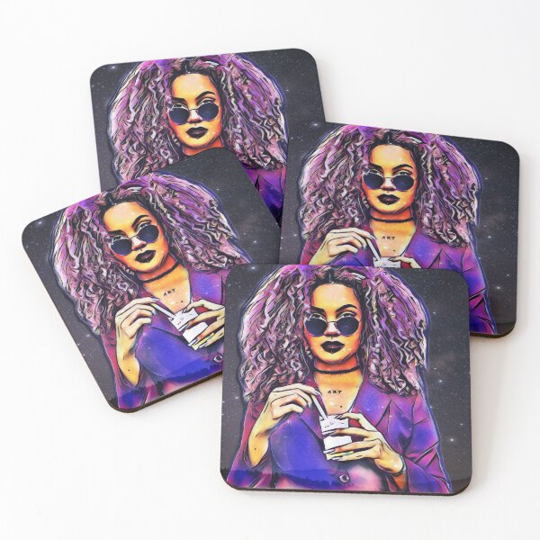 Item preview, Galaxy Art Smoke Alt Black Girl designed and sold by KuroiFND.