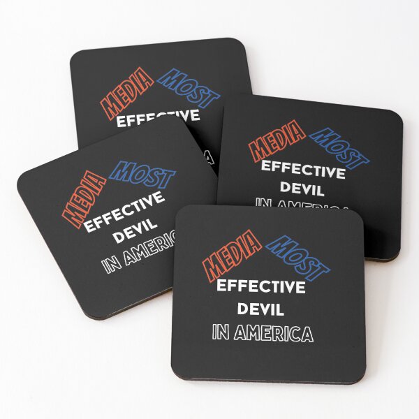 Item preview, Media Most Effective Devil In America designed and sold by PrintexDesigns.