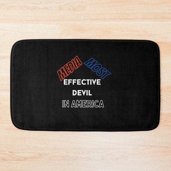 Item preview, Media Most Effective Devil In America designed and sold by PrintexDesigns.