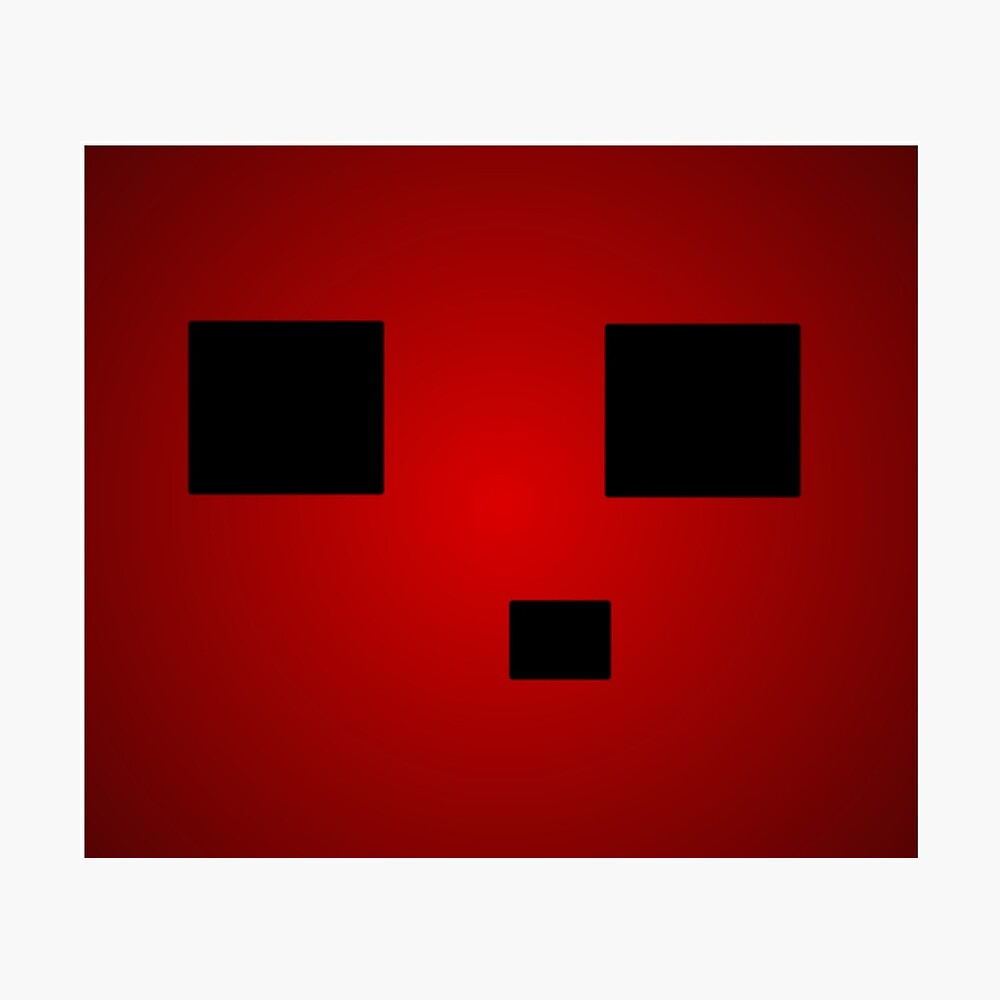 Minecraft Slime Red Metal Print By Shmecklelick Redbubble
