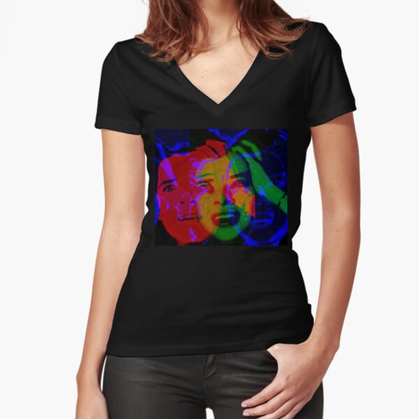 Fitted V-Neck T-Shirt