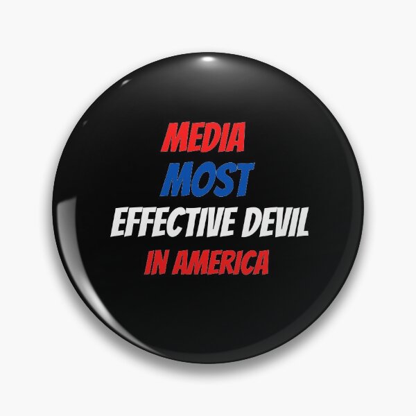 Item preview, Media Most Effective Devil In America designed and sold by PrintexDesigns.