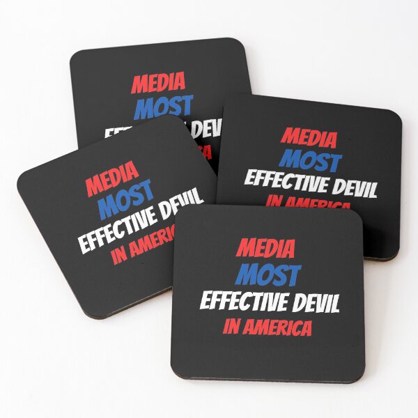 Item preview, Media Most Effective Devil In America designed and sold by PrintexDesigns.