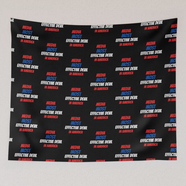 Item preview, Media Most Effective Devil In America designed and sold by PrintexDesigns.