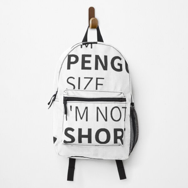 Item preview, I'm Not Short I'm Penguin Size. designed and sold by Loyaltees Apparel.