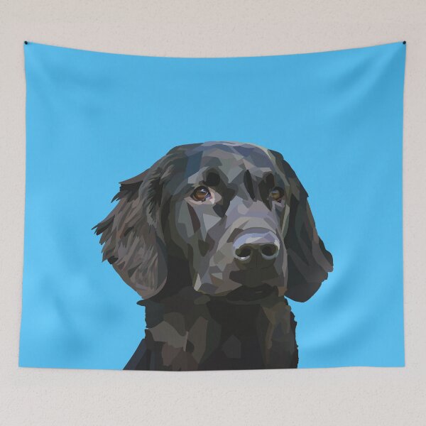 Item preview, Black Cocker Spaniel Illustration  designed and sold by ToriaScarlett.