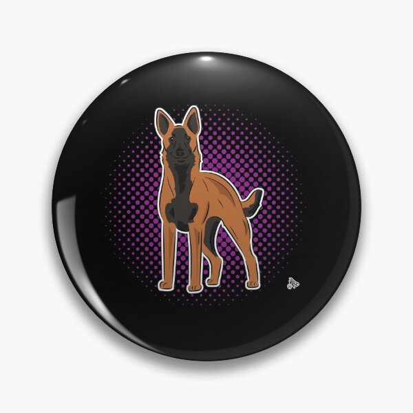 Item preview, Malinois COMIC style designed and sold by LeChienArtistiQ.