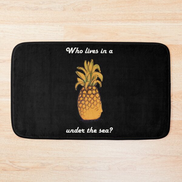 Item preview, Who lives in a pineapple under the sea ? designed and sold by Safawoodsart.